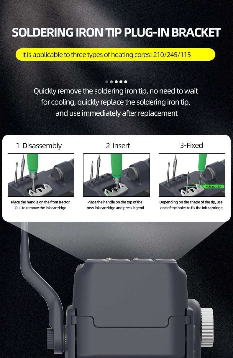 210 SOLDERING STATION-S5 - HANDSKIT