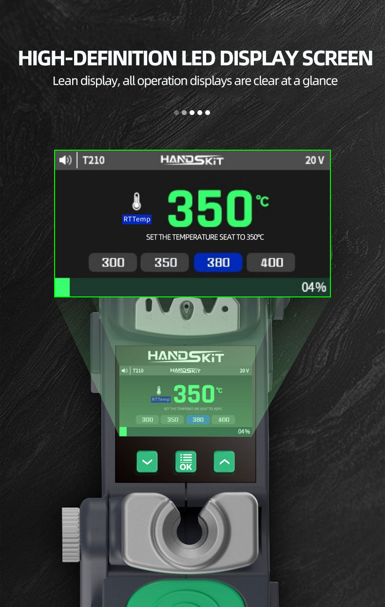 210 SOLDERING STATION-S5 - HANDSKIT