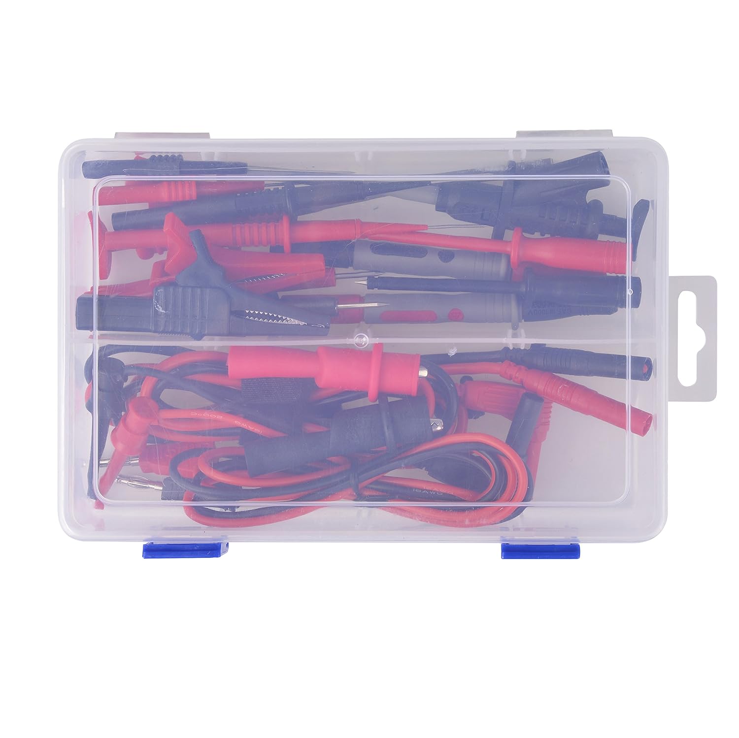 22 in 1 Multimeter Test Leads Set with Electrical Alligator Clips and Soft Silicone Probes - HANDSKIT
