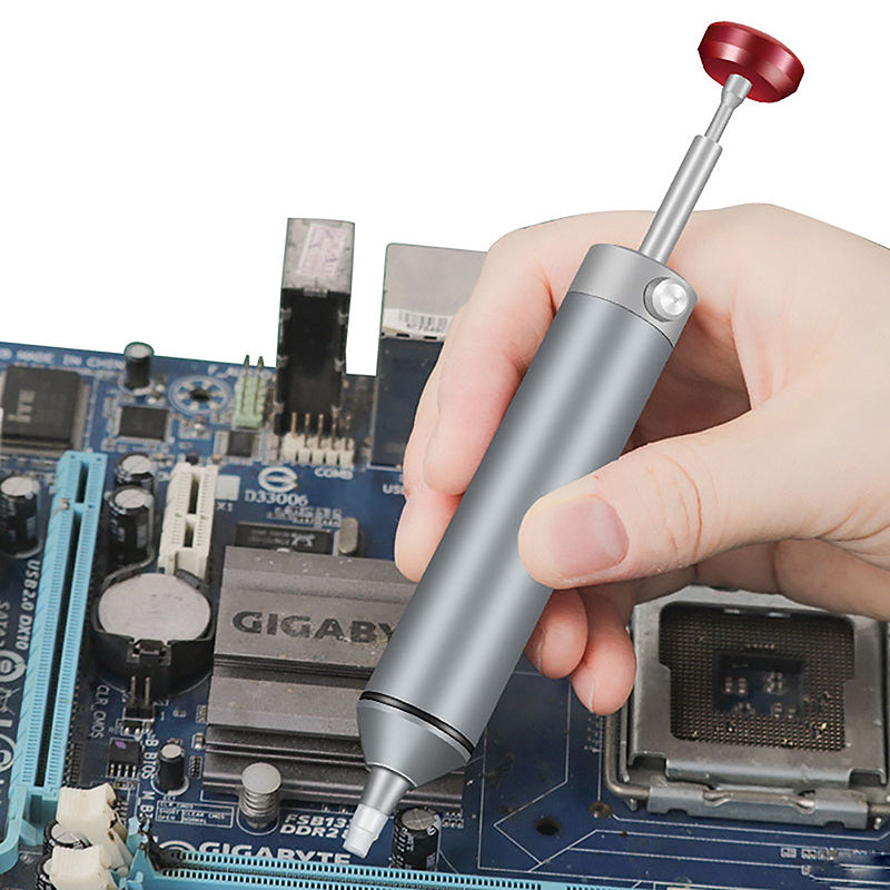 Solder Sucker,HANDSKIT Gun Solder Iron Cleaner 02