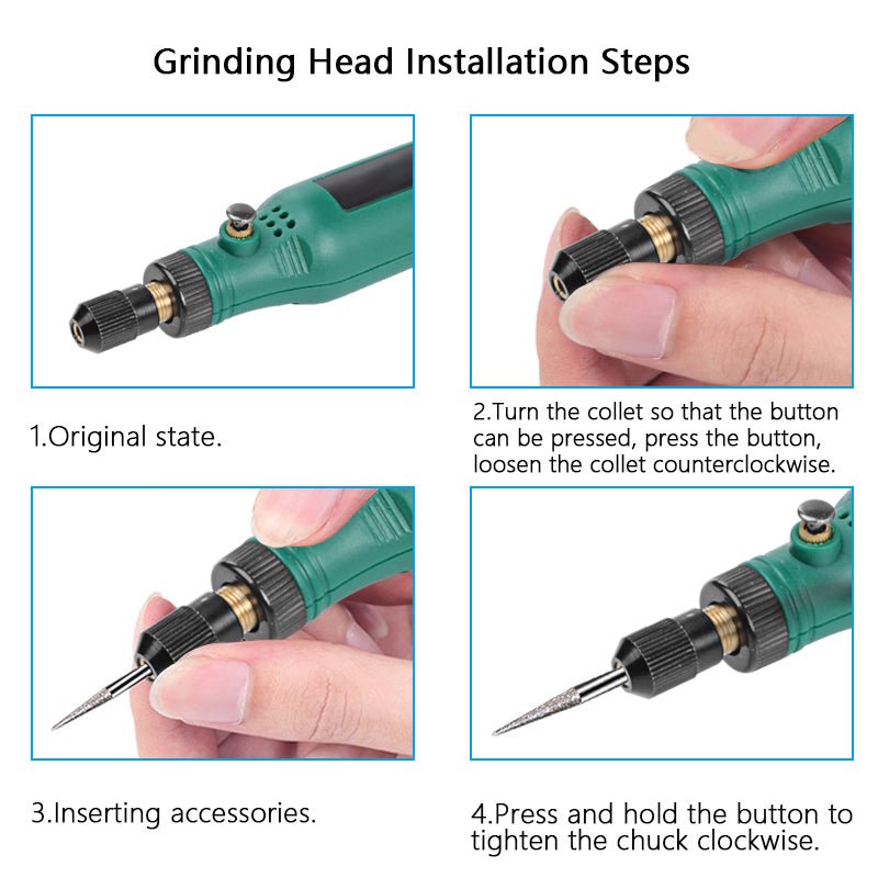 Charging electric mill pen - 3.6v - HANDSKIT