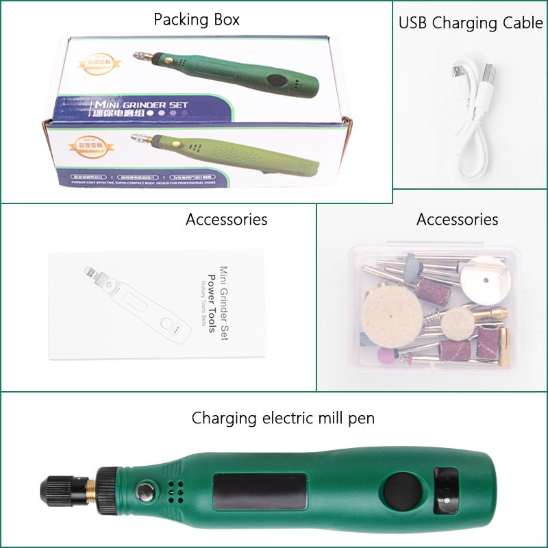 Charging electric mill pen - 3.6v - HANDSKIT