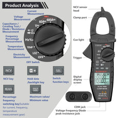 Clamp multimeter - HANDSKIT