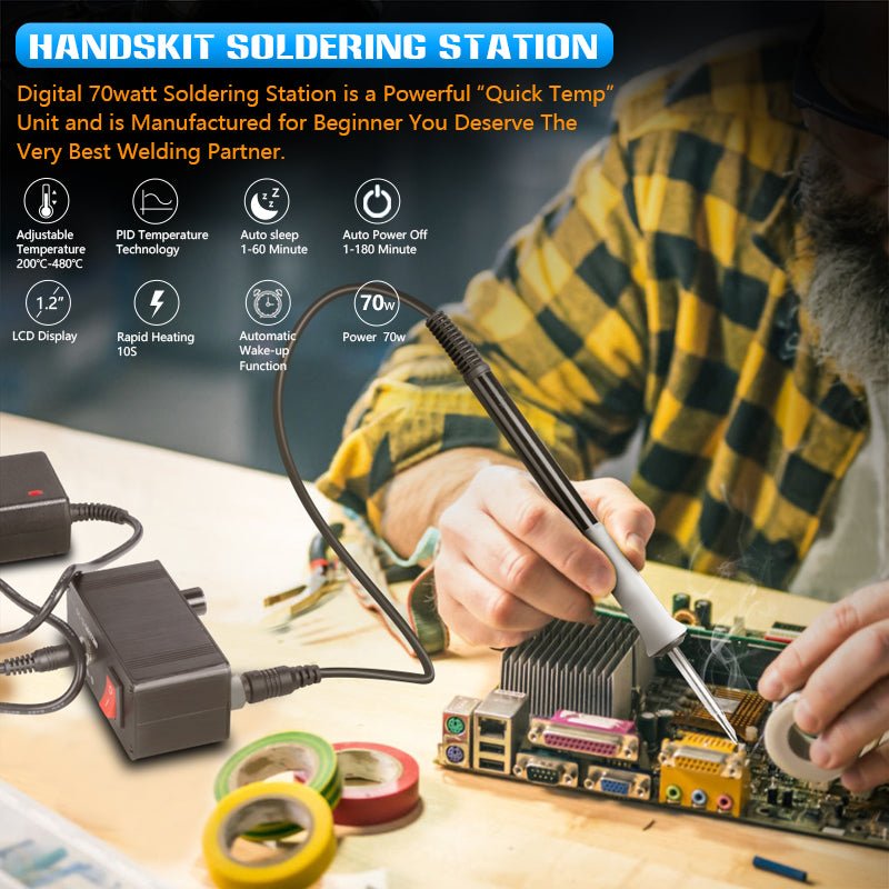 DC SOLDERING STATION-T12D - HANDSKIT
