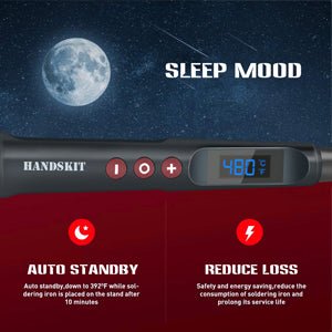 Digital Display Soldering Iron - HANDSKIT