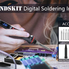 Digital Display Soldering Iron - HANDSKIT