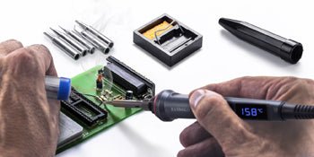 Digital Display Soldering Iron - HANDSKIT