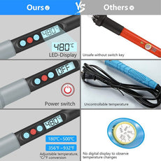 HIGH - POWER ADJUSTABLE CONSTANT - TEMPERATURE SOLDERING IRON - 926 - HANDSKIT