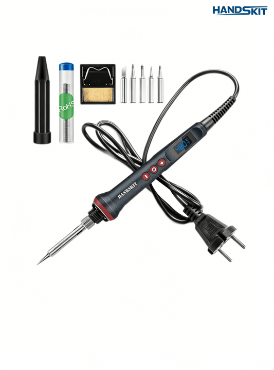 HIGH - POWER ADJUSTABLE CONSTANT - TEMPERATURE SOLDERING IRON - 927 - HANDSKIT