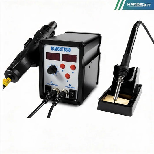 HOT AIR GUN REWORK STATION - 898D - HANDSKIT