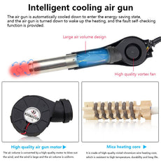 HOT AIR GUN REWORK STATION-9305D - HANDSKIT