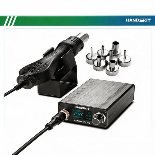 HOT AIR GUN REWORK STATION - stm858 - HANDSKIT