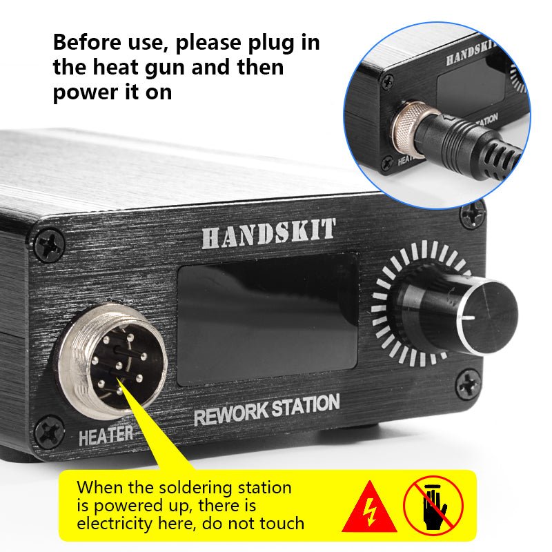 HOT AIR GUN REWORK STATION-stm858 - HANDSKIT