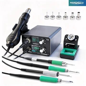 HOT AIR GUN REWORK STATION - T8 - HANDSKIT