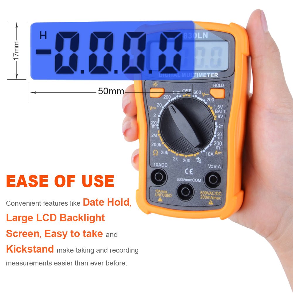 Mini Multimeter - 830LN - HANDSKIT