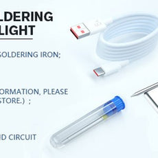 PORTABLE DETACHABLE BATTERY SOLDERING IRONON - 18650 - HANDSKIT