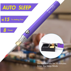 Purple Soldering Iron - B5V8W - HANDSKIT