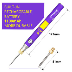 Purple Soldering Iron - B5V8W - HANDSKIT
