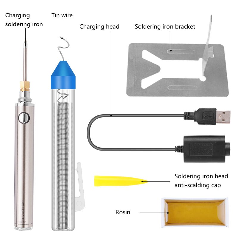 Rechargeable soldering iron - 5v - HANDSKIT