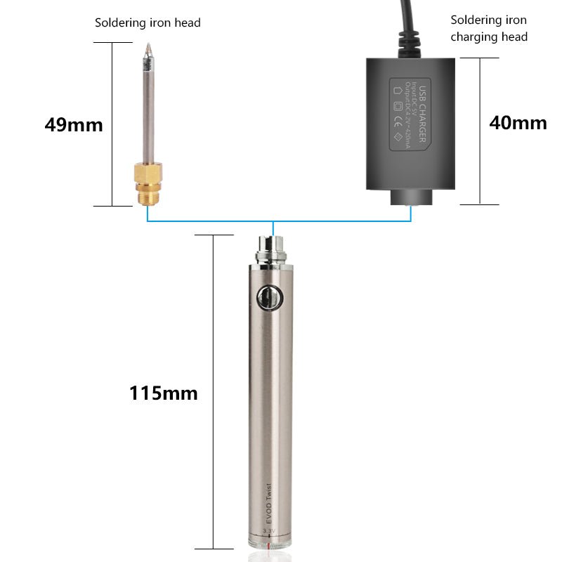 Rechargeable soldering iron - 5v - HANDSKIT