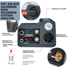 S810 /S812 /S815/S845 2IN1 HOT AIR GUN REWORK SOLDERING STATION - HANDSKIT