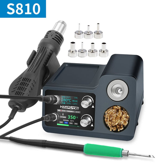 S810 /S812 /S815/S845 2IN1 HOT AIR GUN REWORK SOLDERING STATION - HANDSKIT