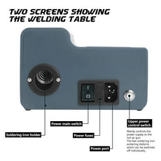 S810 /S812 /S815/S845 2IN1 HOT AIR GUN REWORK SOLDERING STATION - HANDSKIT