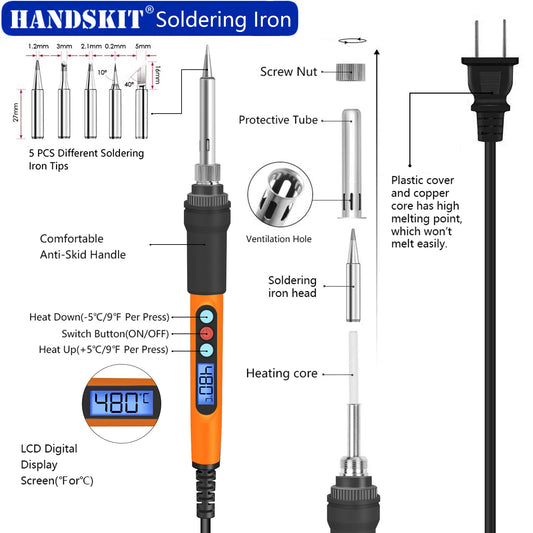 Saldering Iron - L - HANDSKIT