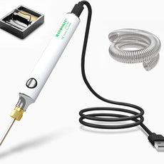 Soldering Iron Kit, HANDSKIT 8W Soldering Iron Welding Tools with Adjustable Temperature 300 - 450°C Soldering Kit with Solder Stand, Solder Wire - HANDSKIT