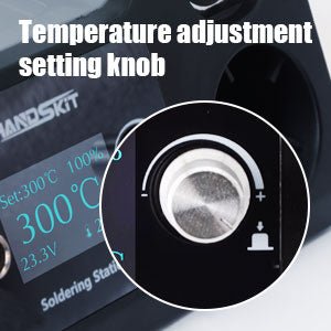Soldering Station - Dark gray ST12A - HANDSKIT