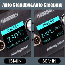 Soldering Station - Dark gray ST12A - HANDSKIT