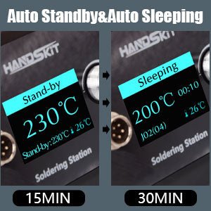 Soldering Station - Dark gray ST12A - HANDSKIT
