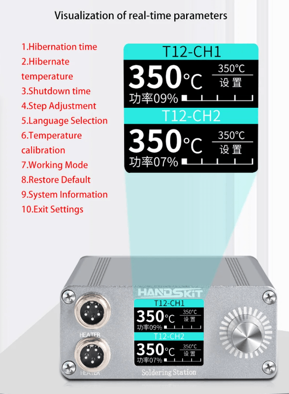 SOLDERING STATION-T12-2 - HANDSKIT