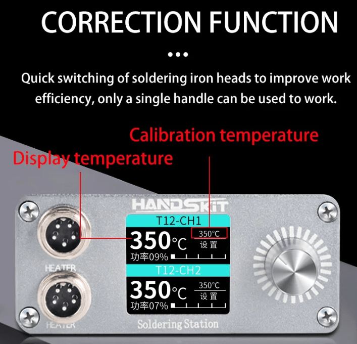 SOLDERING STATION-T12-2 - HANDSKIT