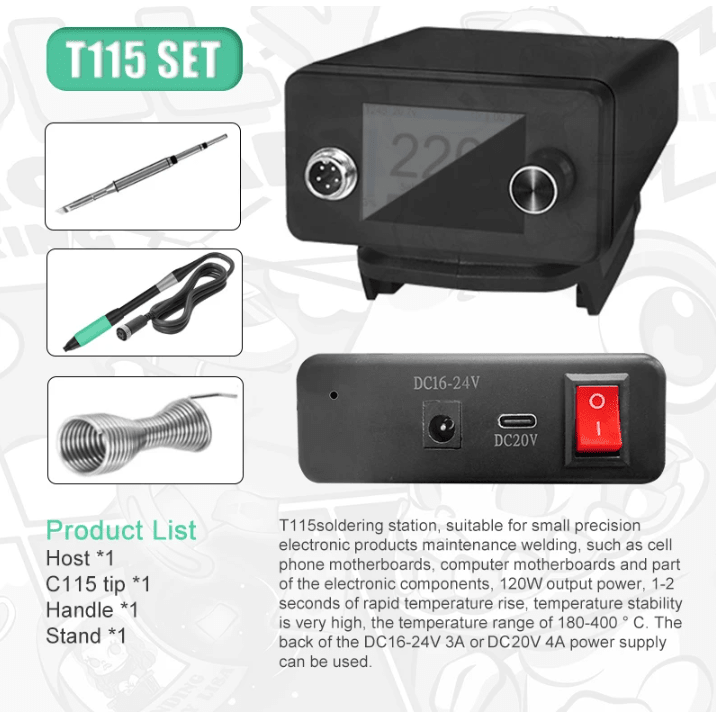 Wireless Battery SOLDERING STATION-H4 - HANDSKIT
